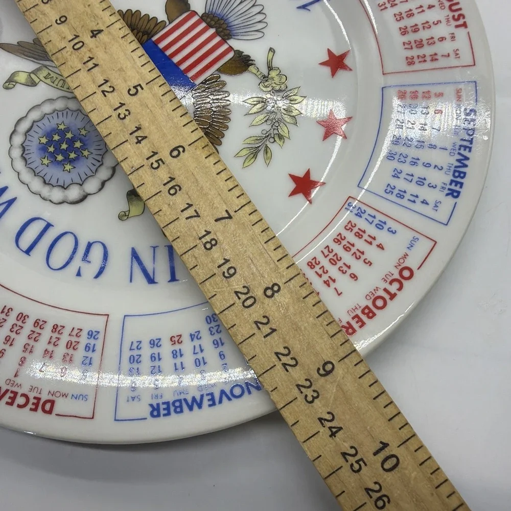 200th Anniversary American Bicentennial 1776-1976 Calendar Collector Plate 9